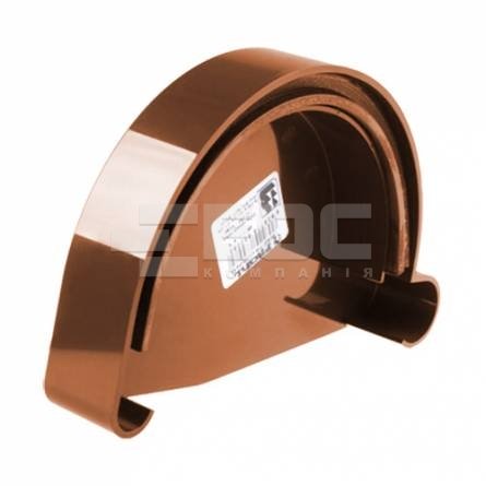 Заглушка желоба левая PROFIL 130 RAL 8004