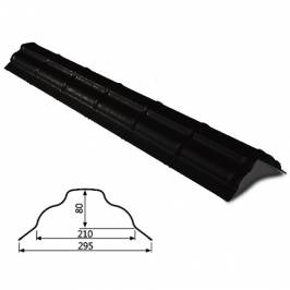 Коньок Omega великий RAL 033 PEMA 0,5 мм