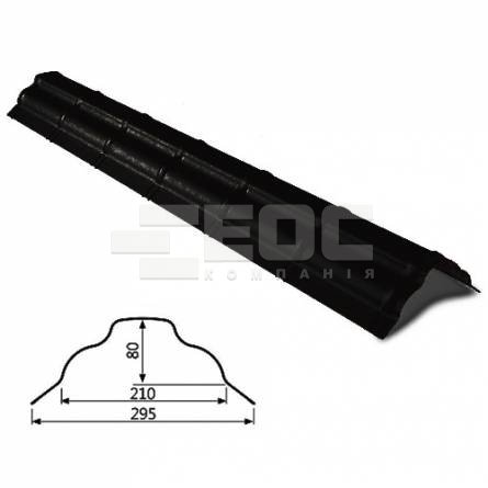 Конек Omega большой RAL 033 PEMA 0,5 мм