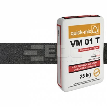 Суміш для кладки цегли Quick-Mix VM 01 T Чорна