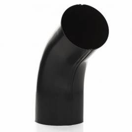 Сливное колено 60° RAIKO 90, RAL 9005
