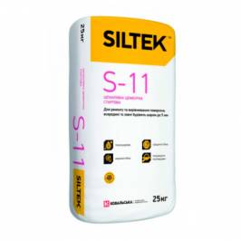 Шпатлевка цементная стартовая Siltek S -11