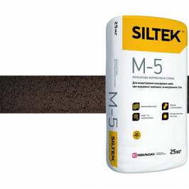 Кладочная смесь для лицевого кирпича Siltek М-5 Plus Венге