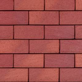 Тротуарная клинкерная брусчатка ABC Koln rot-geflammt 200x100x52