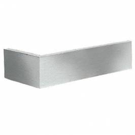 Угловая фасадная плитка Белая патина L 11 250/120х50х20 Good Brick