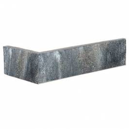 Угловая фасадная плитка Серебро L 07 250/120х50х20 Good Brick