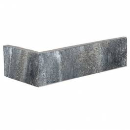 Угловая фасадная плитка Серебро L 07 250/120х40х25 Good Brick