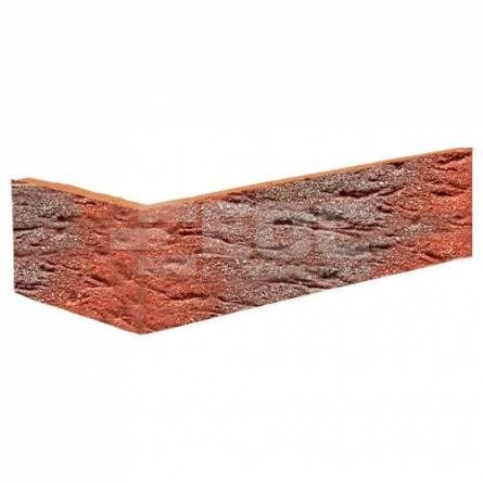 Угловая клинкерная фасадная плитка R335 DF9 240/115х52х9 Feldhaus Klinker купить в Киеве. Фото, цена
