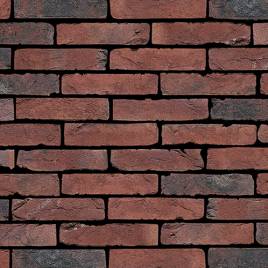 Vandersanden фасадна плитка ручного формування 315 A1 Purple GS WF 210x20x50