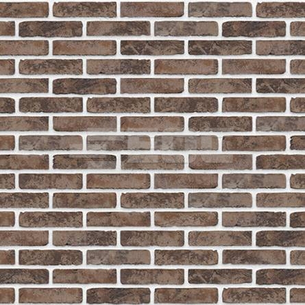 Фасадная плитка ручной формовки 321 Umber DF 210x20x65