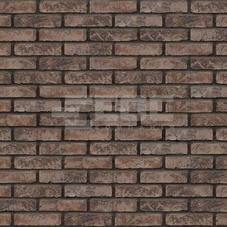 Фасадная плитка ручной формовки 321 Umber DF 210x20x65