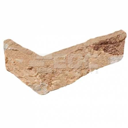 Угловая плитка ручной формовки 20 Oud Kuststeen DF 210/100х65х20