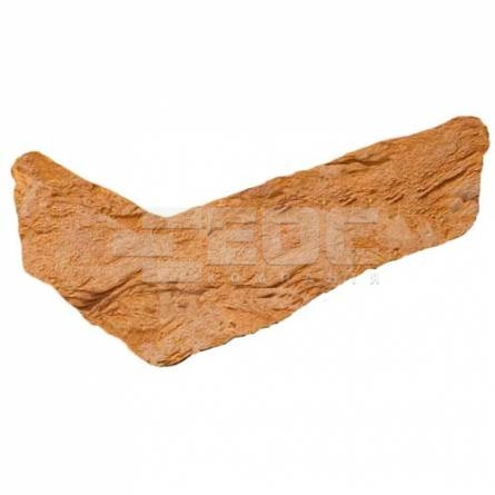 Угловая плитка ручной формовки 37 Cognac WF 210/100х50х20