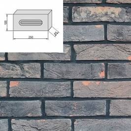 Екатеринославский кирпич ручной формовки Графитовый NF 250x120x65 
