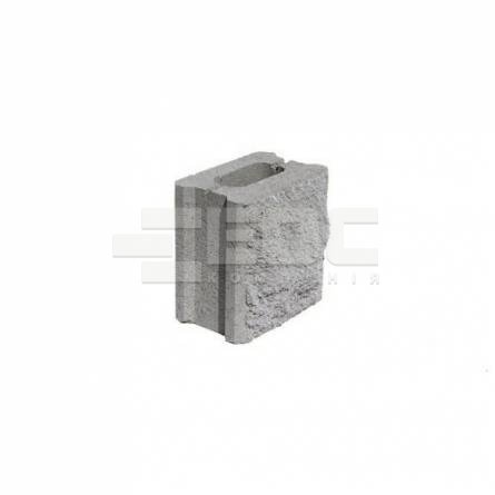 Заборный блок колотый Черный 188х190х120 купить в Киеве. Фото, цена, продажа