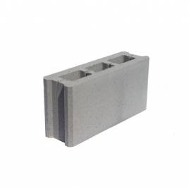 Парканний блок Чорний 390х190х120