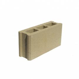Парканний блок Оливковий 390х190х120