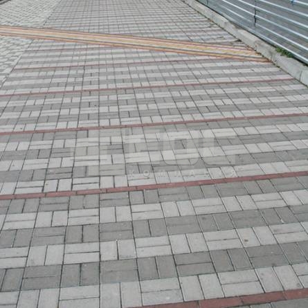 Тротуарная плитка Кирпич стандартный 200х100х40 Белый
