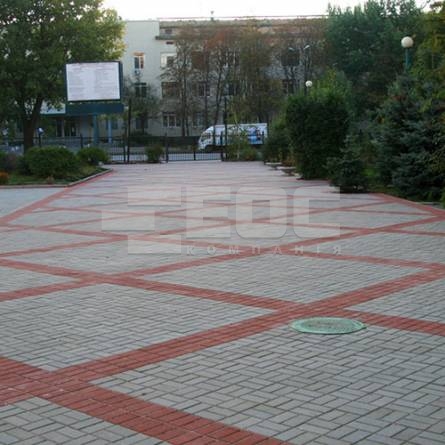 Тротуарная плитка Кирпич стандартный 200х100х60 Красный