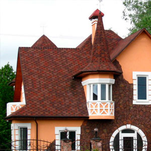 Бітумна черепиця. Фото,
